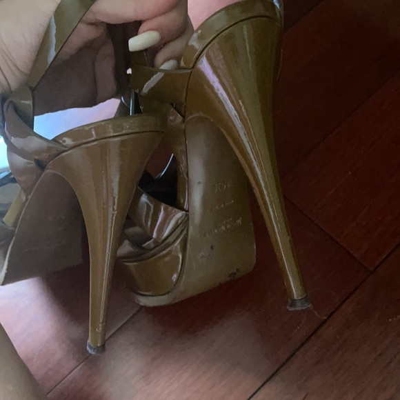 💯 authentic Ysl tribute brown patent - Picture 7 of 7